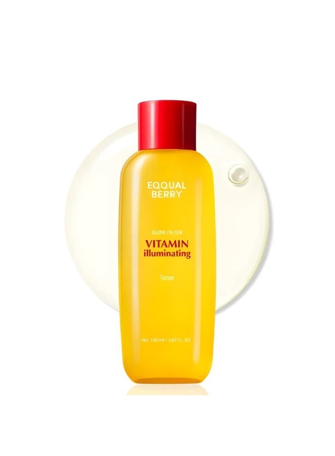 EQQUALBERRY Vitamin Toner for Brightening and Brightening Skin (150ml) - Image 1